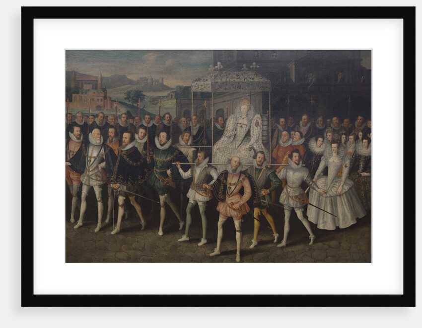 Procession Portrait of Queen Elizabeth, ca 1600-1603 by Anonymous