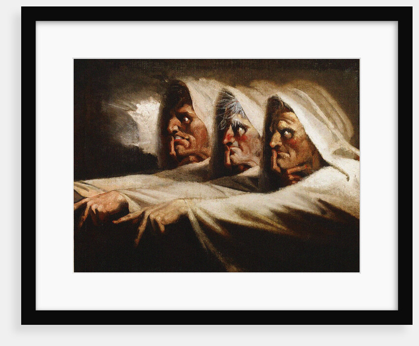 The Weird Sisters (The Three Witches), ca 1782 by Johann Heinrich Füssli