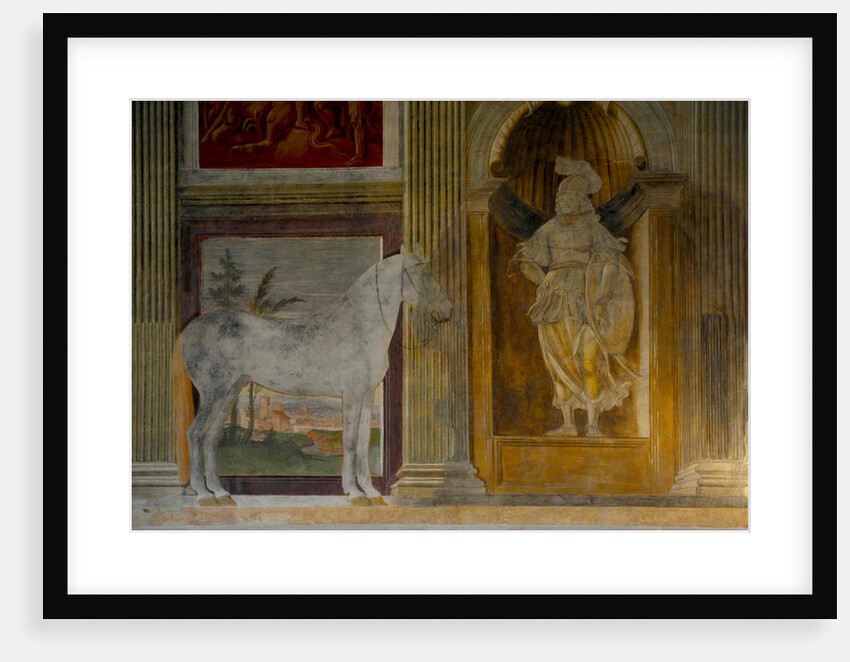 The Hall of Horses (Sala dei Cavalli) in the Palazzo del Te, 1526-1534 by Giulio Romano