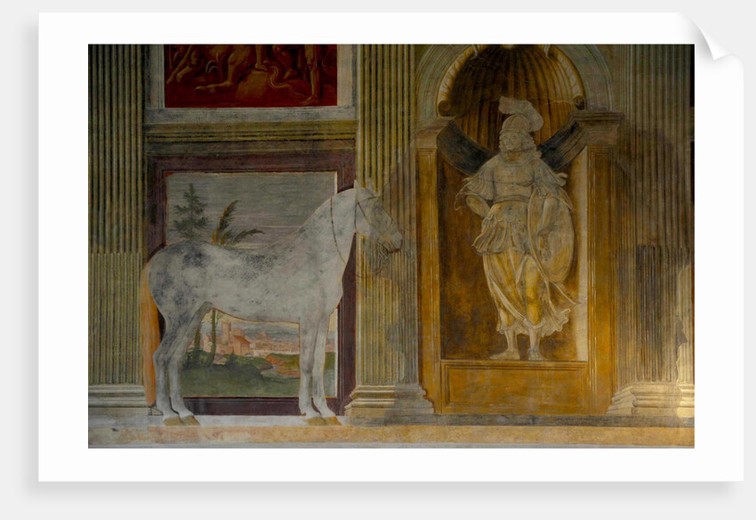 The Hall of Horses (Sala dei Cavalli) in the Palazzo del Te, 1526-1534 by Giulio Romano