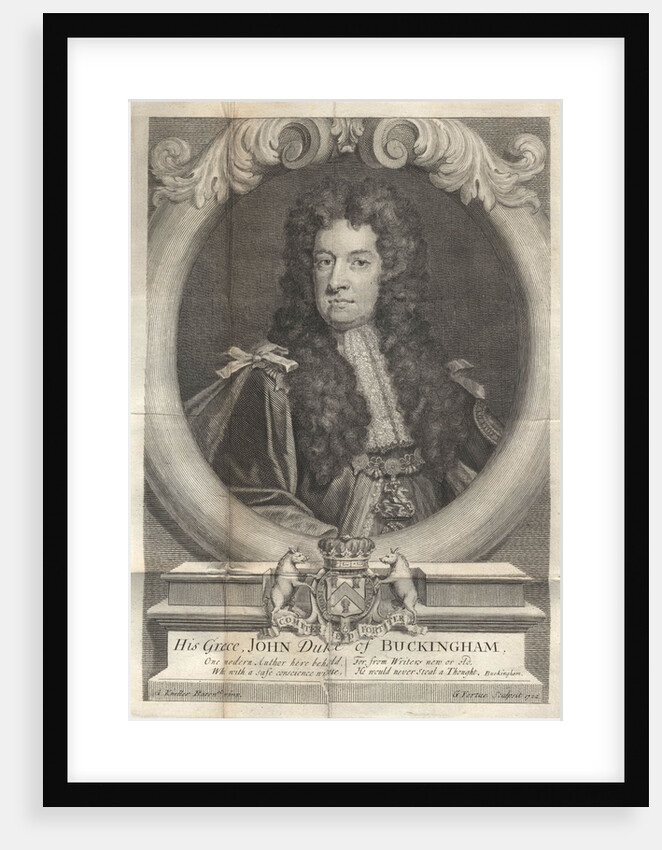 John Sheffield, 1st Duke of Buckingham and Normanby, 1722 by George Vertue