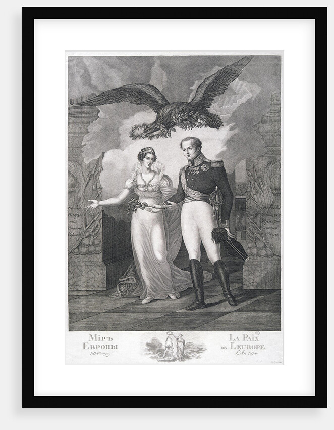 The Allegory of the Peace of Europe, 1814 by Salvatore Cardelli