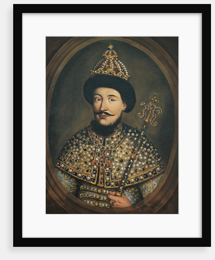 Portrait of the Tsar Alexis I Mikhailovich of Russia, 1670s by Austrian master