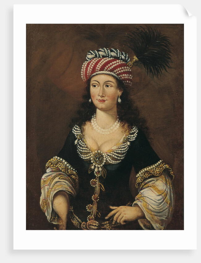 Oriental woman, ca 1681-1682 by Anonymous