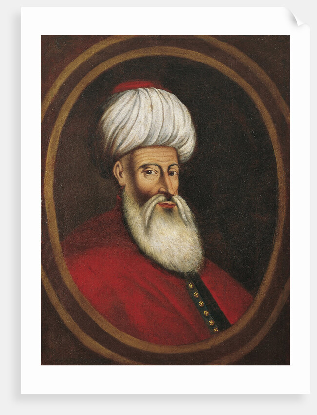 Portrait of the Vizier Kibleli Mustafa Pasha, 1670s by Austrian master