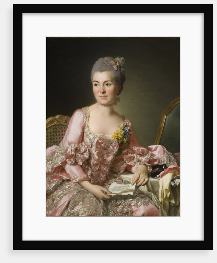 Portrait of Marie-Suzanne Giroust, Madame Roslin, 1770 by Alexander Roslin