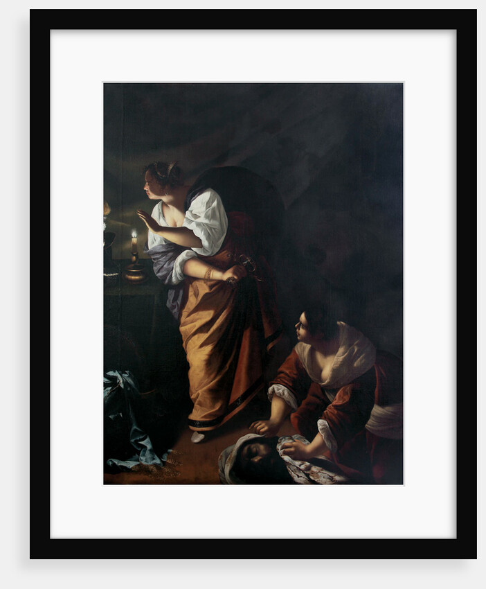Judith and her maid Abra with the Head of Holofernes, c. 1647-1648 by Artemisia Gentileschi