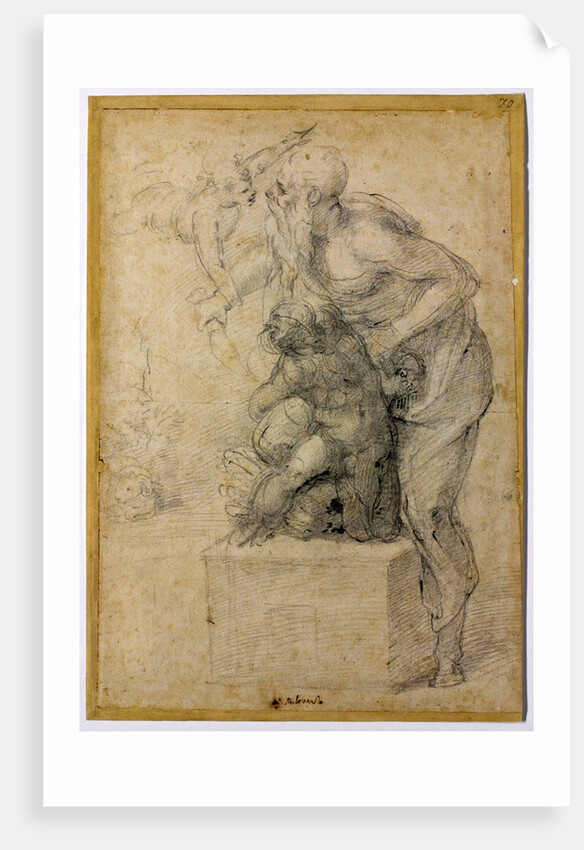The Sacrifice of Isaac, c.1535 by Michelangelo Buonarroti