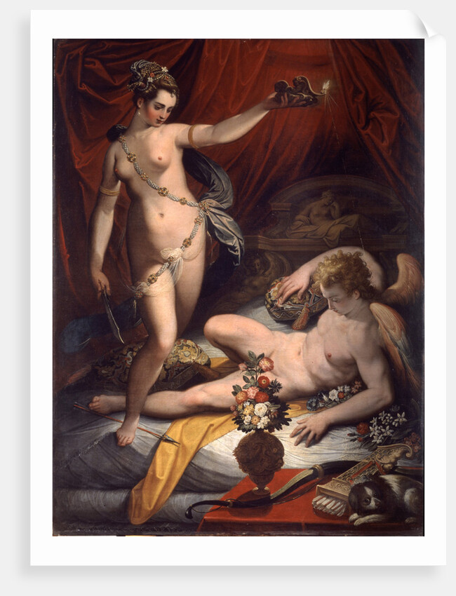Amor and Psyche, 1589 by Jacopo Zucchi
