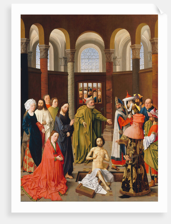 The Raising of Lazarus, ca 1455 by Albert van Ouwater