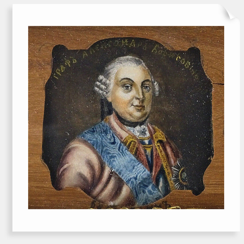 Portrait of Count Alexander Borisovich Buturlin, Mid of the 19th century by Anonymous