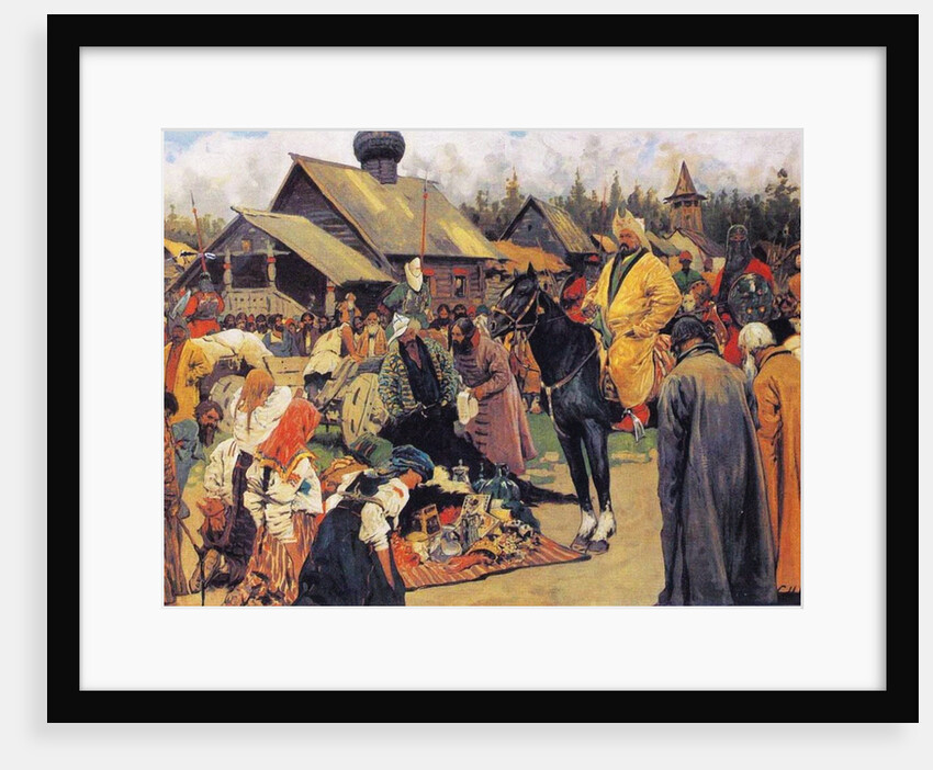 The Baskaks, 1909 by Sergei Vasilyevich Ivanov