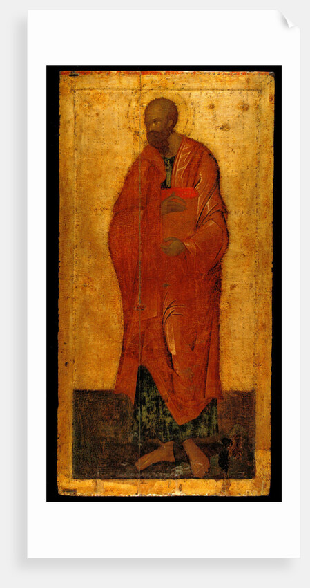 The Apostle Paul. Icon from the Deesis Iconostasis, Last quarter of the 14th century by Theophanes the Greek