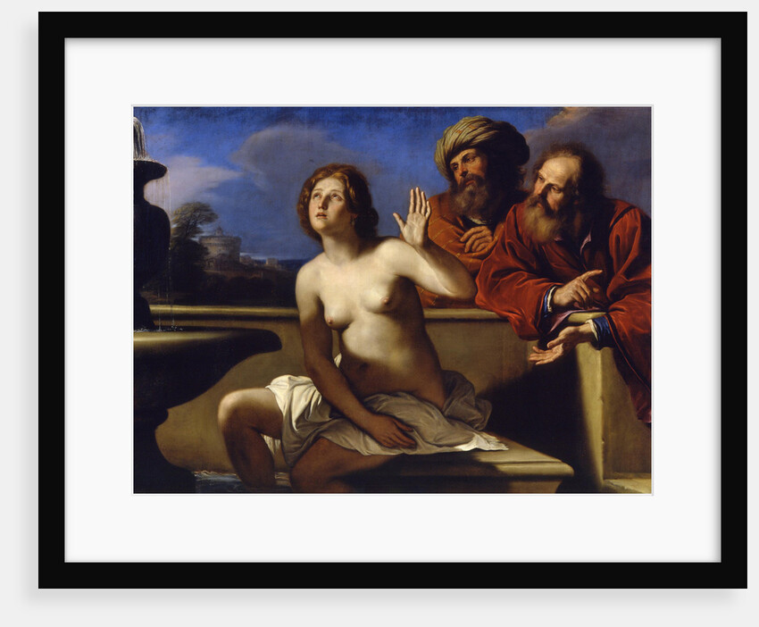 Susannah and the Elders, 1649-1650 by Guercino