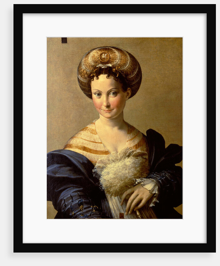Portrait of a Young Woman (Turkish Slave), ca 1532 by Parmigianino