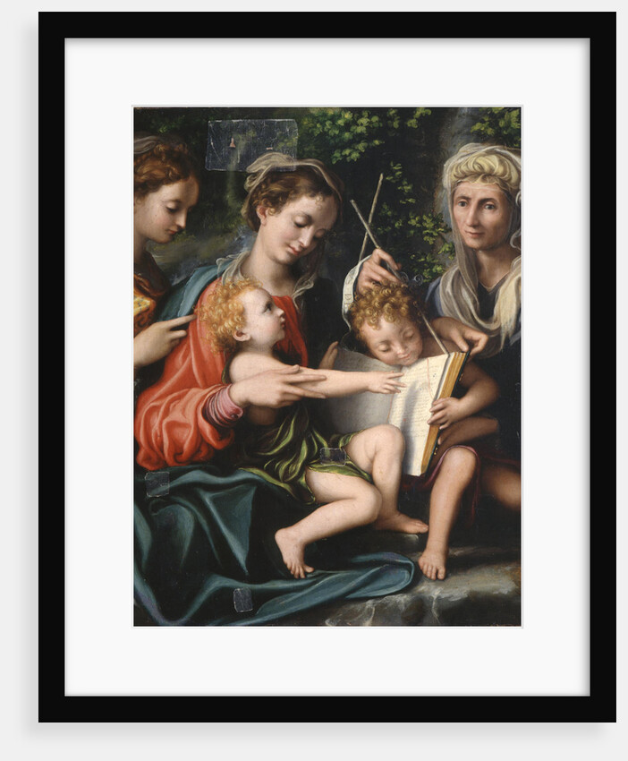 Virgin and Child with Saints John the Baptist, Mary Magdalen and Elizabeth, ca 1529 by Giorgio Gandini del Grano