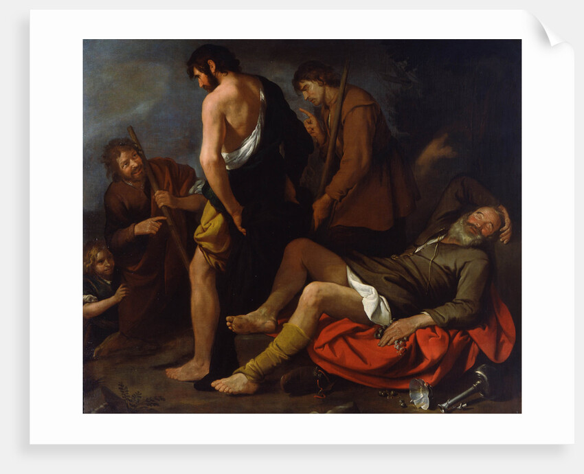 Drunkenness of Noah, 1630-1640 by Giovanni Andrea De Ferrari