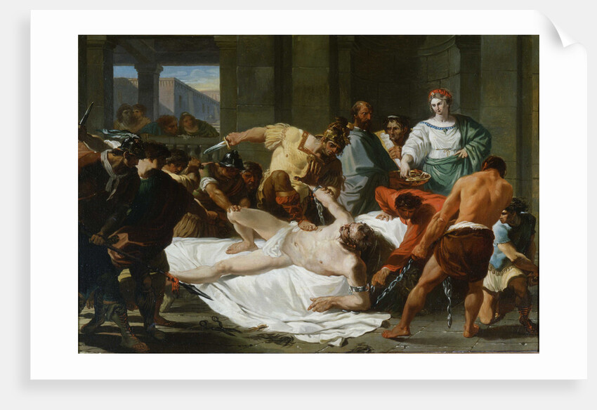 Delilahs Betrayal and Samsons Imprisonment by the Philistines, 1784 by Felice Giani