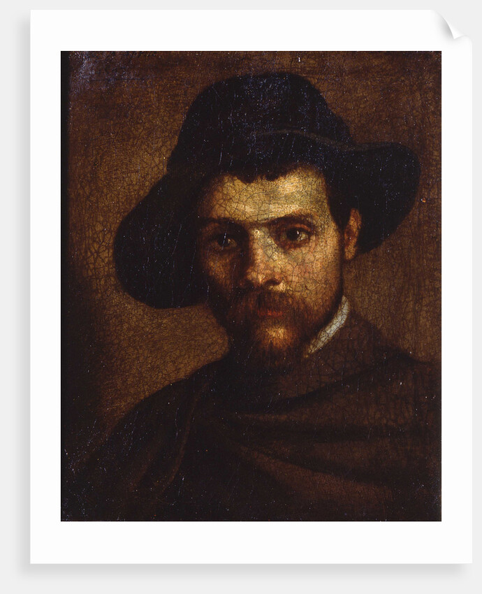 Self-portrait, 1593 by Annibale Carracci
