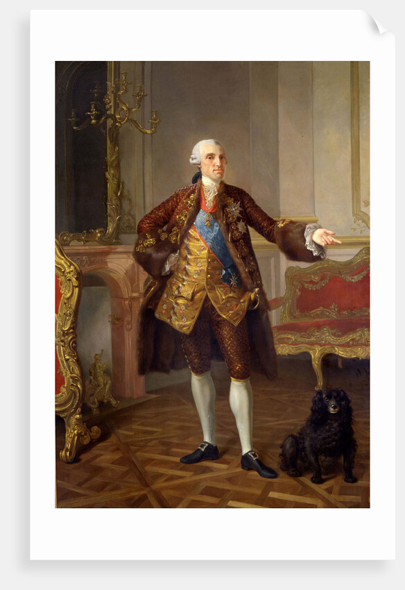Portrait of Philip I, Duke of Parma, 1765 by Laurent Pécheux