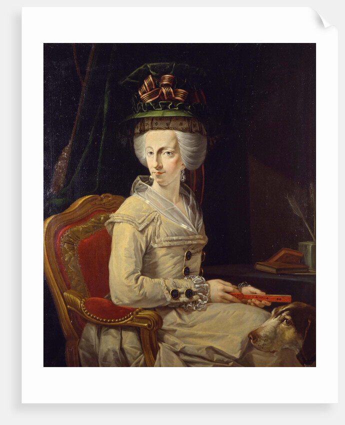 Portrait of Maria Amalia of Austria, Duchess of Parma by Domenico Muzzi