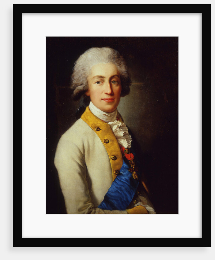 Portrait of Prince Maximilian of Saxony, Late 18th cent by Anonymous
