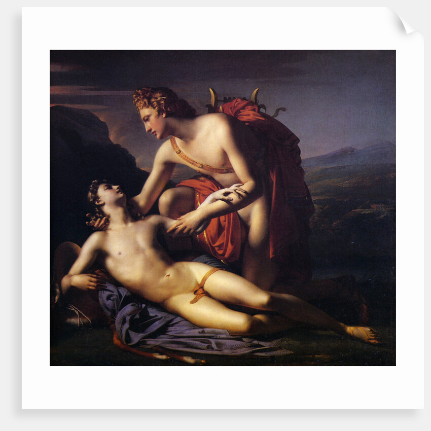 Apollo and Cyparissus, 1820 by Claude Marie Paul Dubufe