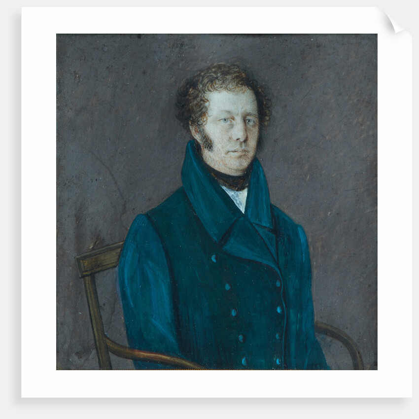 Portrait of Alexey Gavrilovich Popov, Second quarter of the 19th cen by Anonymous