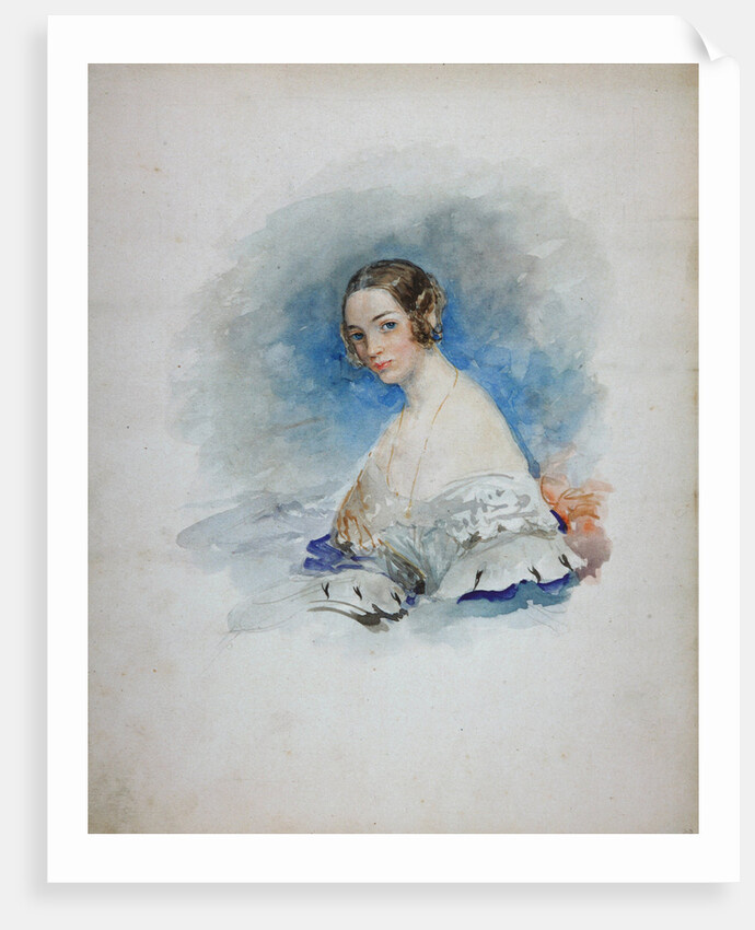 Portrait of Princess Maria Ivanovna Kochubey, née Baryatinskaya, 1846 by Vasily Semyonovich Sadovnikov