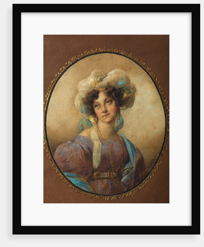 Portrait of Yelena Alexandrovna Golitsyna, née Naryshkina, 1820s by Anonymous
