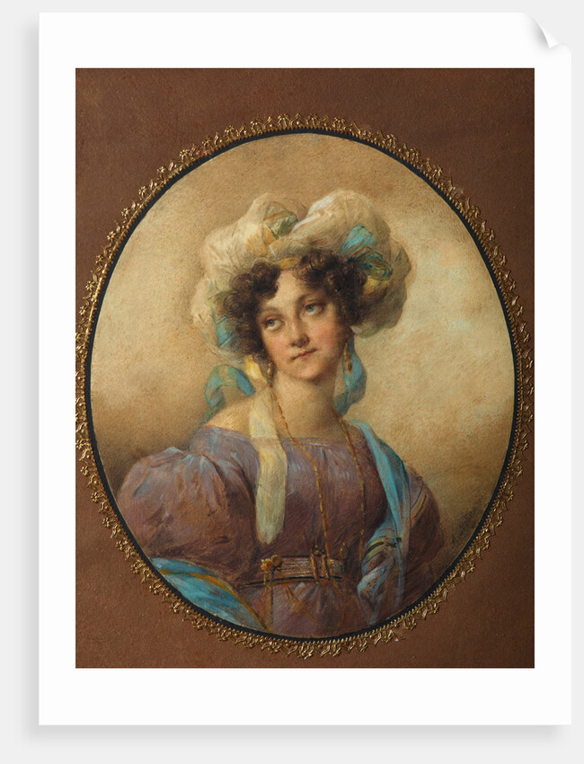 Portrait of Yelena Alexandrovna Golitsyna, née Naryshkina, 1820s by Anonymous