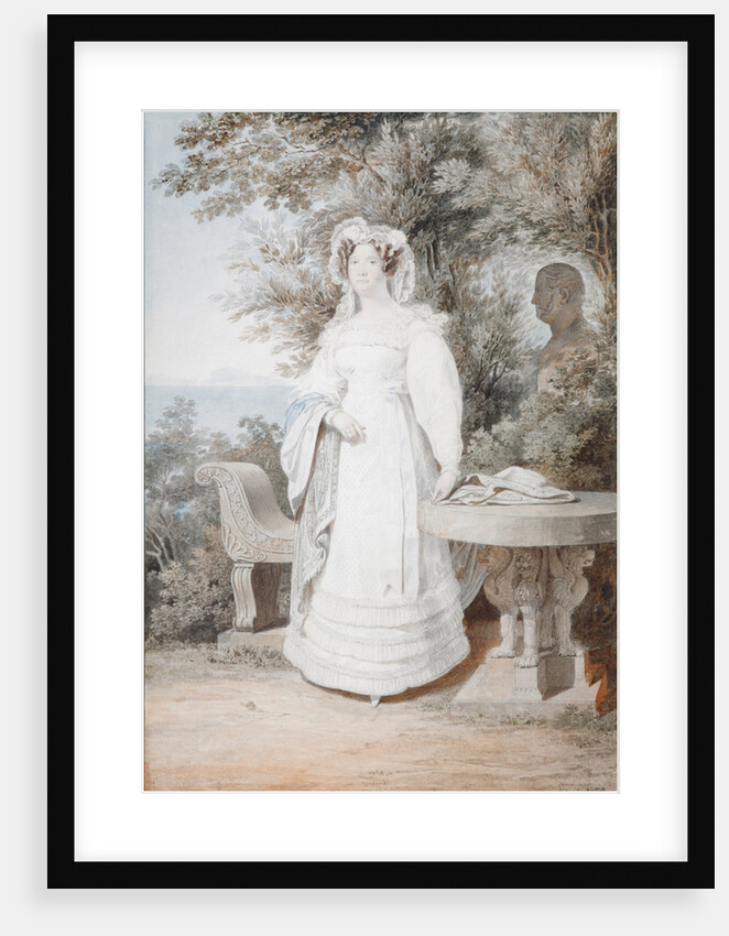 Portrait of María Isabella of Spain, Queen of the Two Sicilies, 1825 by Alexander Pavlovich Briullov
