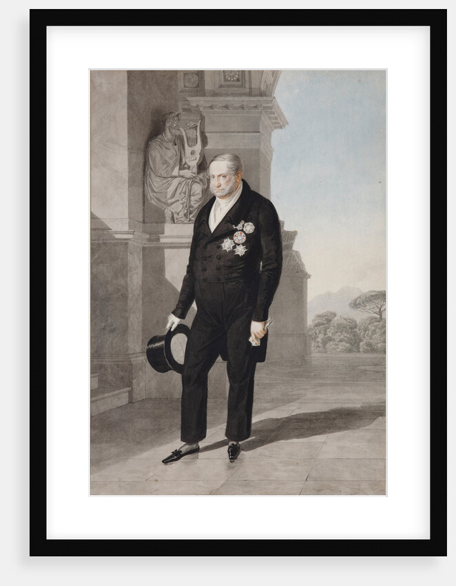 Portrait of King Francis I of the Two Sicilies, 1825 by Alexander Pavlovich Briullov