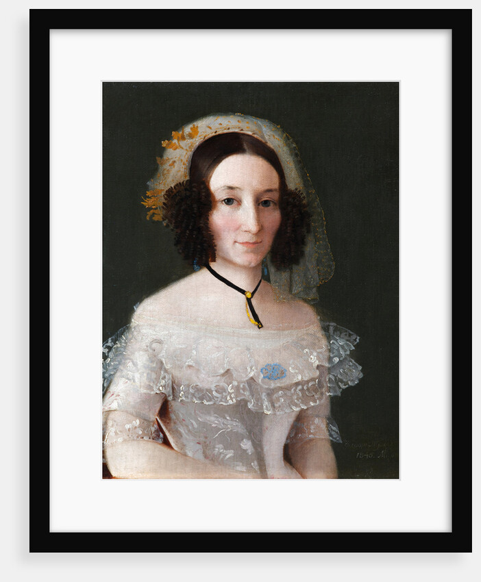 Portrait of Yelizaveta Alexeyevna Benkendorf, née Janova, 1845 by Fyodor Andreevich Tulov