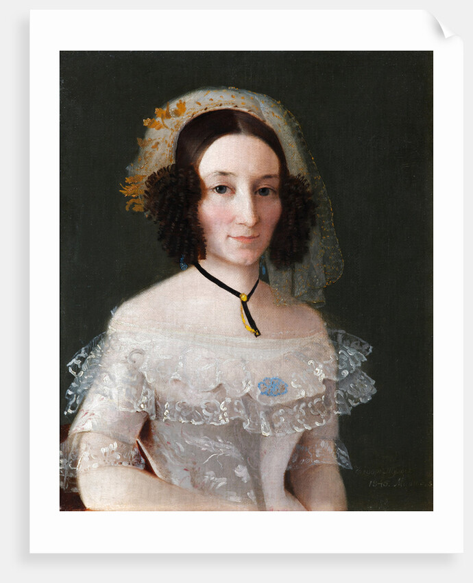 Portrait of Yelizaveta Alexeyevna Benkendorf, née Janova, 1845 by Fyodor Andreevich Tulov