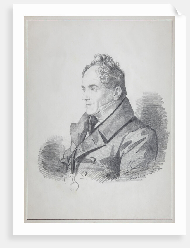 Portrait of Count Viktor Pavlovich Kochubey, Imperial Chancellor of Russia, c. 1832 by Carl von Hampeln
