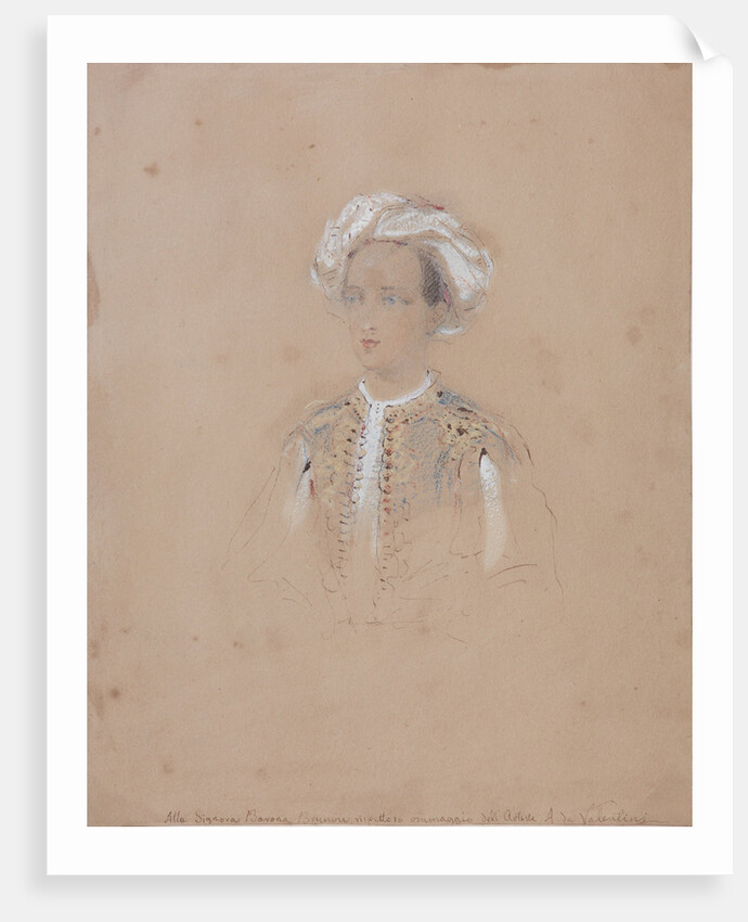 Portrait of Grand Duke Michael Nikolaevich of Russia, 1830-1840s by Alexandre de Valentini