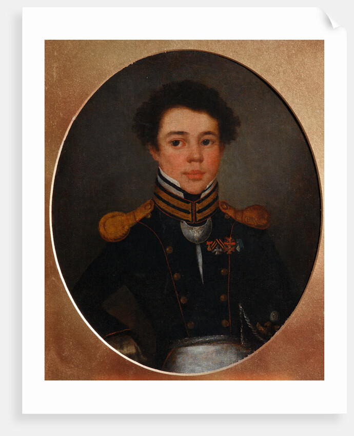 Portrait of Mikhail Ivanovich Ozerov, c. 1815 by Anonymous