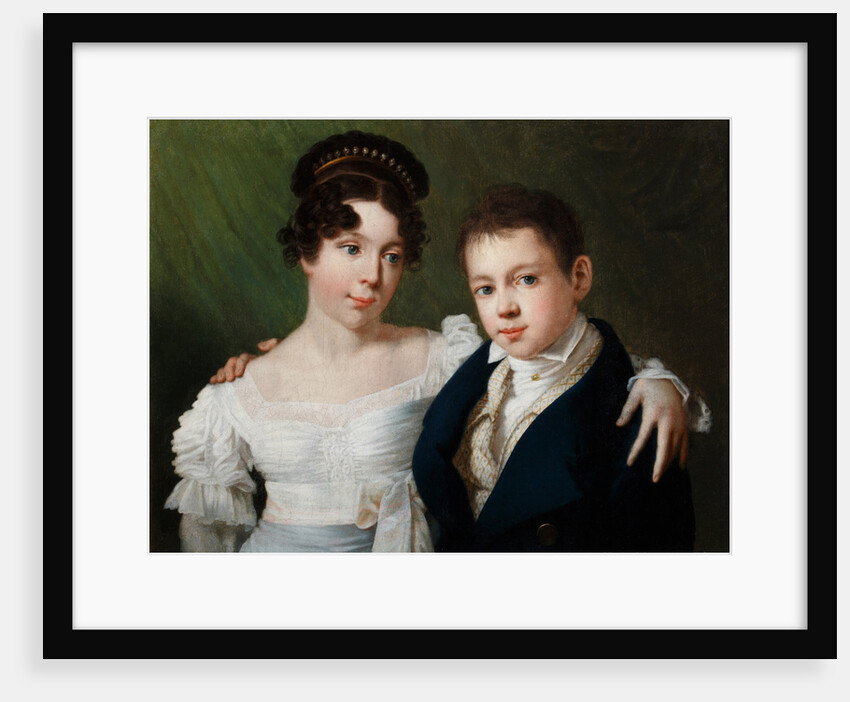 Princess Alexandrine of Prussia and Prince Albert of Prussia, 1810s by Anonymous