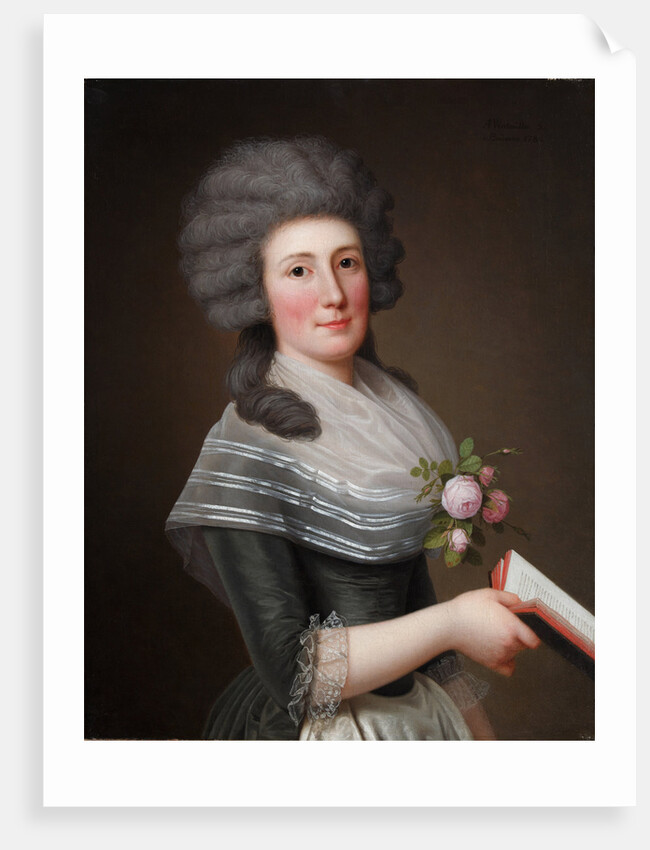 Portrait of Madame Wittfooth, nee Noer, 1789 by Adolf Ulrik Wertmüller