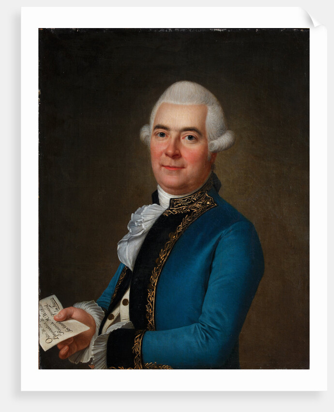 Portrait of Arvid Wittfooth, 1789 by Adolf Ulrik Wertmüller