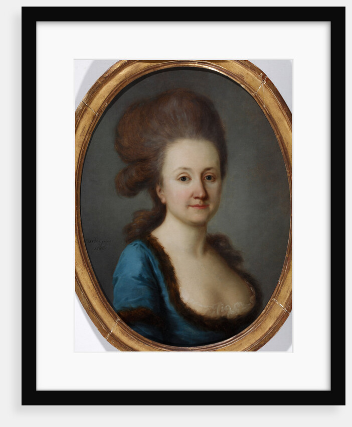 Portrait of Euphrosine Katharina von Bock, geb. von Stackelberg, 1780 by Joseph Friedrich August Darbès