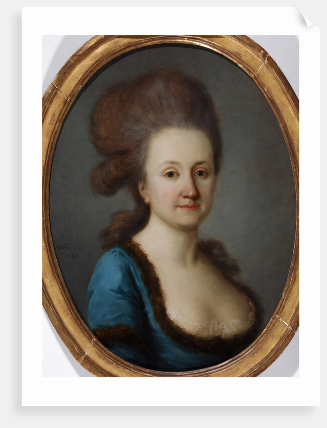 Portrait of Euphrosine Katharina von Bock, geb. von Stackelberg, 1780 by Joseph Friedrich August Darbès