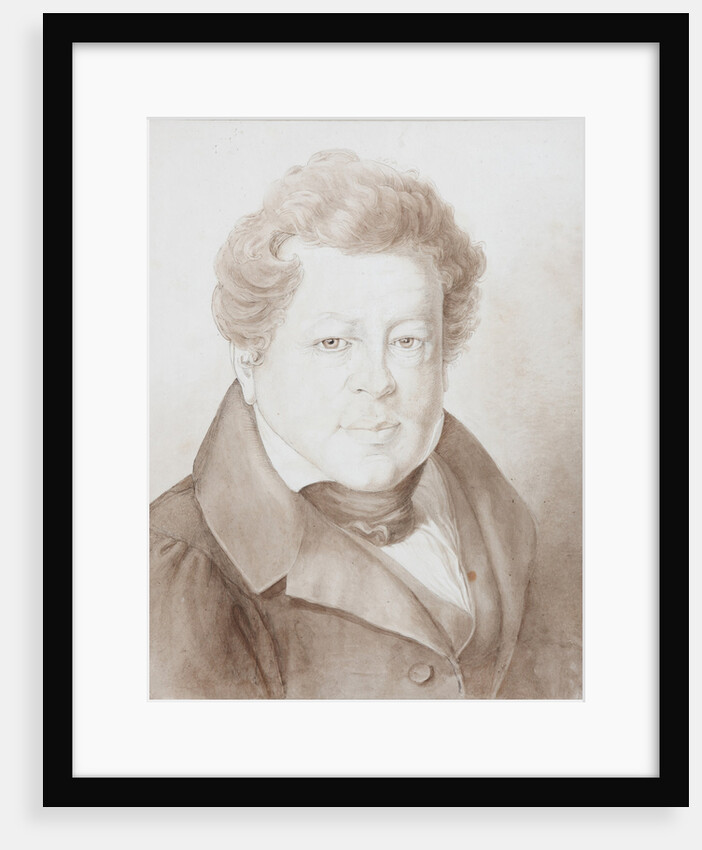 Portrait of Alexander Ivanovich Turgenev, 1833 by Georg Christian August Kestner