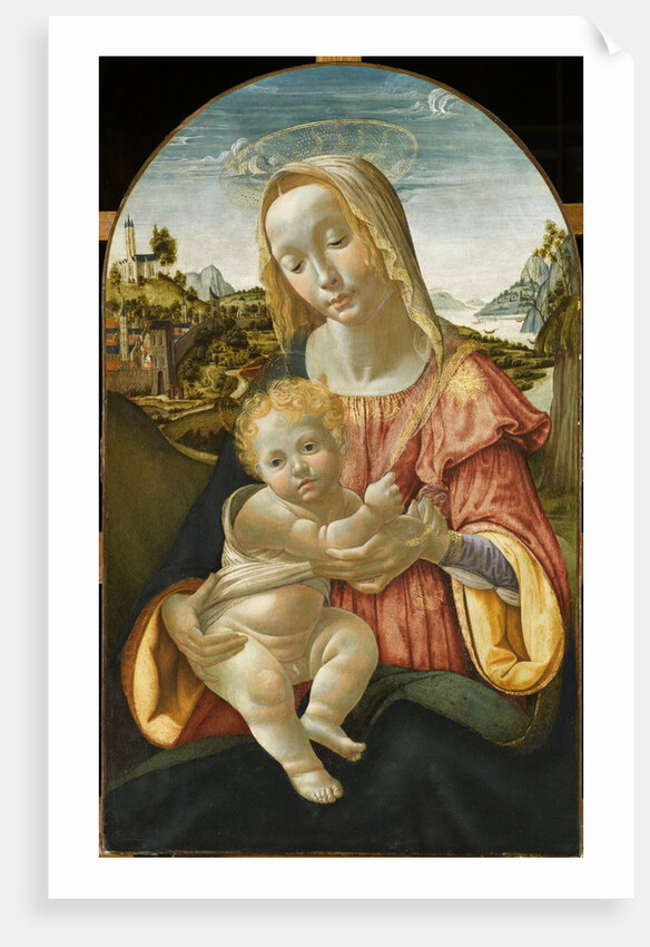 Virgin and Child, ca 1487-1488 by Davide Ghirlandaio
