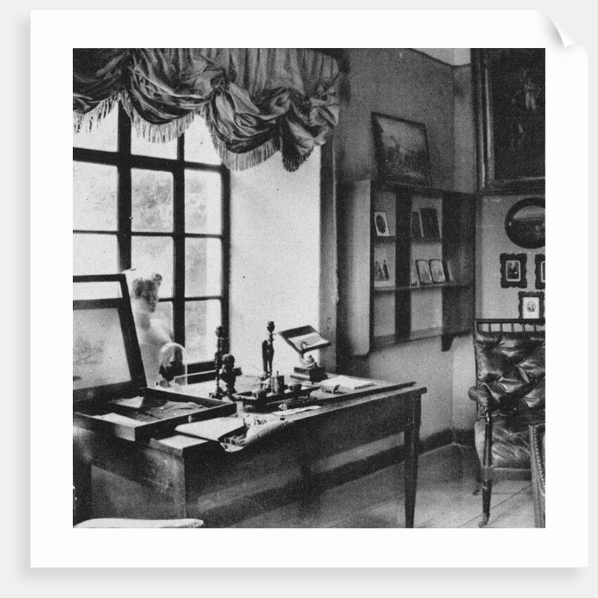 Ostafyevo Estate. The Desk of Alexander Pushkin, End of 19th century by Anonymous