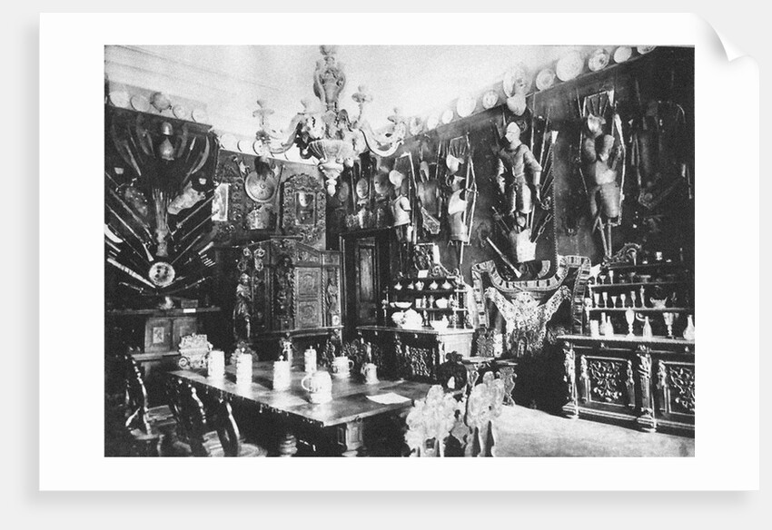 Ostafyevo Estate. The Great Dining Room, End of 19th century by Anonymous