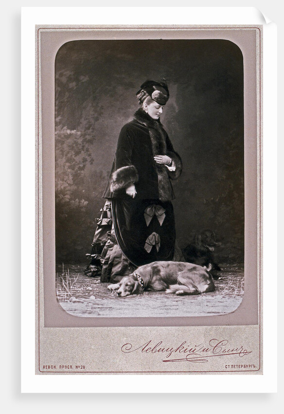 Princess Ekaterina Mikhailovna Dolgorukova, 1870s by Sergei Lvovich Levitsky