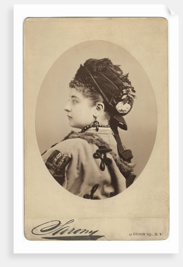 Portrait of Pauline Lucca by Napoleon Sarony