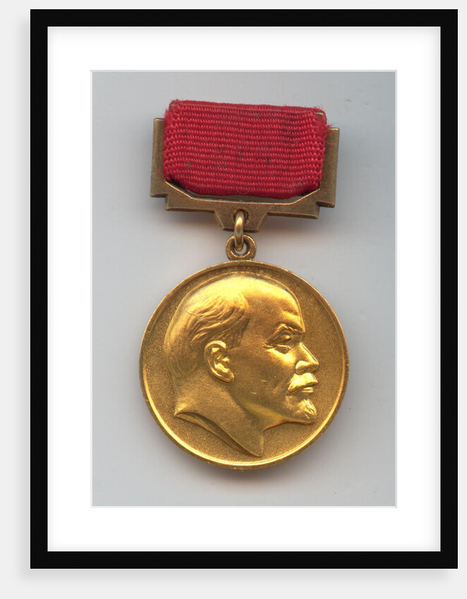 The Lenin Prize Medal by Anonymous